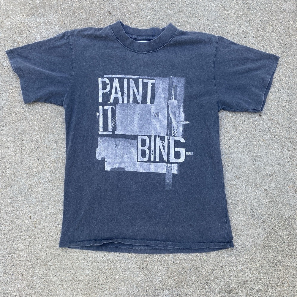 Anine Bing Georgie Tee Shirt Size Medium Gray - Paint It Bing